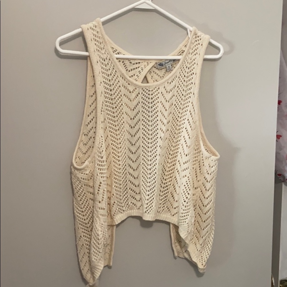 Crochet vest